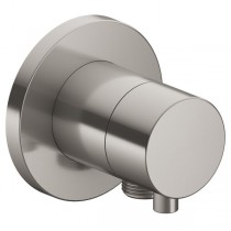 KE Absperrventil IXMO Comfort 59541,rund Schlauchanschluss, Nickel gebürstet