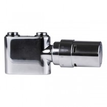 Anschlussblock Durchgangsform Chrom