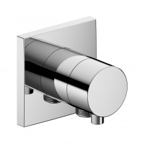 Keuco 2-Wege Ab-u.Umstellv.IXMO Comf.59557, Schlauchanschluss, eckig, verchromt