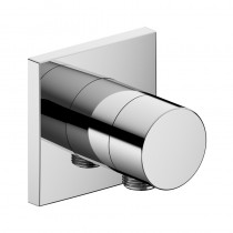 Keuco 2-Wege Ab-u.Umstellv.IXMO Pure 59557, Schlauchanschluss, eckig, verchromt