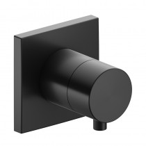 KE 2-Wege Ab-u.Umstellv.IXMO Comf.59557, eckig, Schwarzchrom gebürstet