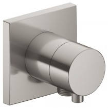 KE 2-Wege Ab-u.Umstellv.IXMO Comf.59557, Schlauchanschluss,eckig,Edelstahl-finish
