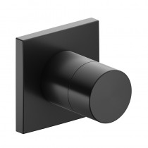 KE 2-Wege Umstellventil IXMO Pure 59556, eckig, Schwarzchrom gebürstet