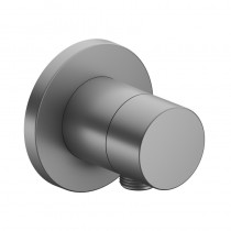 KE 2-Wege Umstellventil IXMO Pure 59556, Schlauchanschluss, rund,Aluminium-finish