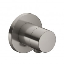 KE 2-Wege Umstellventil IXMO Pure 59556, Schlauchanschluss, rund, Nickel geb.