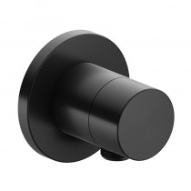 KE 2-Wege Umstellventil IXMO Pure 59556, Schlauchanschluss, rund,Schwarzchrom geb