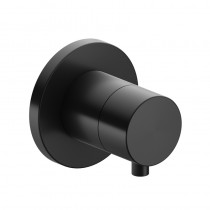 KE 3-Wege Ab-u.Umstellv.IXMO Comf.59549, rund, Schwarzchrom gebürstet