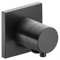 KE 3-Wege Ab-u.Umstellv.IXMO Comf.59549, Schlauchan., eckig, Schwarzchrom geb.