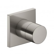 KE 3-Wege Ab-u.Umstellv.IXMO Pure 59549, eckig, Nickel gebürstet