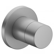 KE 3-Wege Ab-u.Umstellv.IXMO Pure 59549, rund, Aluminium-finish
