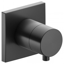 KE 3-Wege Umstellventil IXMO Comf.59548, eckig, Schwarzchrom gebürstet