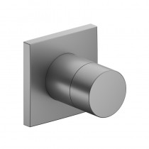 KE 3-Wege Umstellventil IXMO Pure 59548, eckig, Aluminium-finish