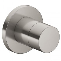 KE 3-Wege Umstellventil IXMO Pure 59548, rund, Edelstahl-finish