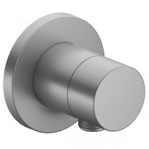 KE 3-Wege Umstellventil IXMO Pure 59548, Schlauchanschl., rund, Aluminium-finish