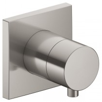 KE Absperrventil IXMO Comfort 59541, eckig, Nickel gebürstet