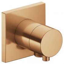 KE Absperrventil IXMO Comf. 59541, eckig Schlauchanschluss, Bronze gebürstet