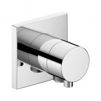 Keuco Absperrventil IXMO Comfort 59541, mit Schlauchanschluss, eckig, verchromt