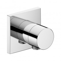 Keuco Absperrventil IXMO Pure 59541, mit Schlauchanschluss, eckig, verchromt