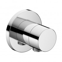 Keuco Absperrventil IXMO Pure 59541, mit Schlauchanschluss, rund, verchromt