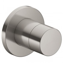 KE Absperrventil IXMO Pure 59541, rund, Edelstahl-finish