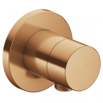 KE Absperrventil IXMO Pure 59541, rund Schlauchanschluss, Bronze gebürstet