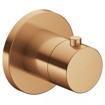 KE Thermostatarmatur IXMO 59553, rund, Bronze gebürstet