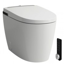 LF Dusch-WC ALVIA, bodenstehend Spülrandlos, Tiefspüler LCC Weiß