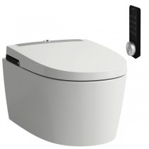 LF Dusch-WC ALVIA, wandhängend Spülrandlos, Tiefspüler