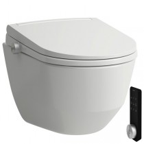 LF WC-Sitz+Deckel CLEANET PRO Spülrandloses Wand-WC, weiß