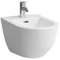 Laufen Wand-Bidet Laufen PRO 1 HL Eckventile außen 360x530 weiß