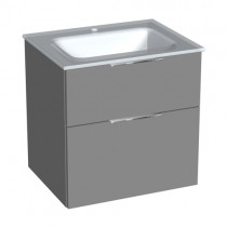 Burgbad Eqio Glas-Waschtisch + Unterschrank 620  