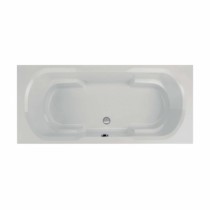 Acryl-Badewanne Bornholm 180 x 80 x 50cm weiss Bodenlänge 132cm, 355 Liter
