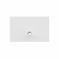 Acryl-Duschwanne Flat New E 100 x 80 x 2cm weiss rechteckig, ultraflach, bodenbündig