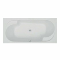 Acryl-Badewanne Laos 190 x 90 x 45cm weiss Bodenlänge 135,5cm, 278 Liter