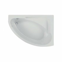 Acryl-Badewanne Milano 150 x 104 x 40cm weiss rechts Bodenlänge 125cm, 210 Liter