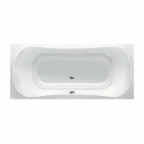Acryl-Badewanne Nedal 200 x 90 x 49cm weiss Bodenlänge 142,5cm, 345 Liter