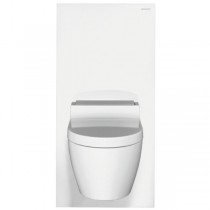 Geberit Monolith Sanitärmodul für Wand-WC 114 cm Glas weiß