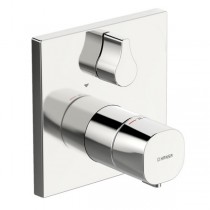 HA Funktionseinheit mit Dekorset Therm.- Brause-Batt. Hansaliving 8113, chrom