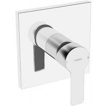 HA Funktionseinheit m. Dekorset Einhand- Br.-Batterie Hansaligna 8387, chrom