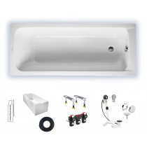 Duravit D-Code 170x70cm Badewanne weiß 700098000000000 