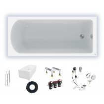 Ideal Standard HOTLINE NEU 1700x750x465mm, Körperform-Badewanne Weiß