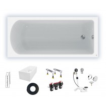 Ideal Standard HOTLINE NEU 1600x700x465mm, Körperform-Badewanne Weiß