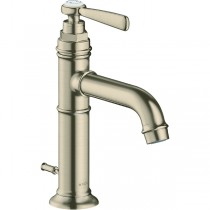 Hansgrohe AXOR Montreux Einhebel-Waschtischmischer 100 mit Ablaufgarnitur, nickel gebürstet 16515820