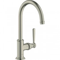 Hansgrohe AXOR Montreux Einhebel-Waschtischmischer 210 ohne Ablaufgarnitur, nickel gebürstet 16518820