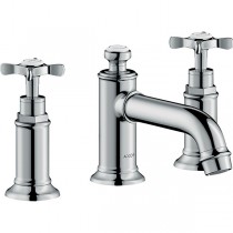 Hansgrohe 3-Loch Waschtischarmatur 30 Axor Montreux Kreuzgriff chrom