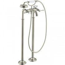 Hansgrohe Zweigriff Wannenarmatur Axor Montreux Fertigset Hebelgriff BN Bodenmontage