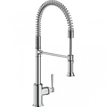 Hansgrohe Spültischmischer Axor Montreux Semi-Pro edelstahl-optik