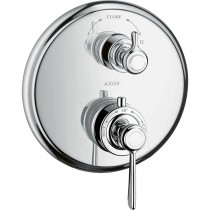 Hansgrohe Thermostat UP Axor Montreux F-Set Hebelgriff chr.mit Absperr-u.Umstellv.