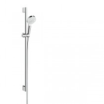 Hansgrohe Brausenset Crometta 1jet EcoSmart 9 l/min/Unica 900mm weiss/chrom