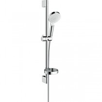 Hansgrohe Brausenset Crometta Vario/Unica 650mm weiss/chrom mit Cassetta